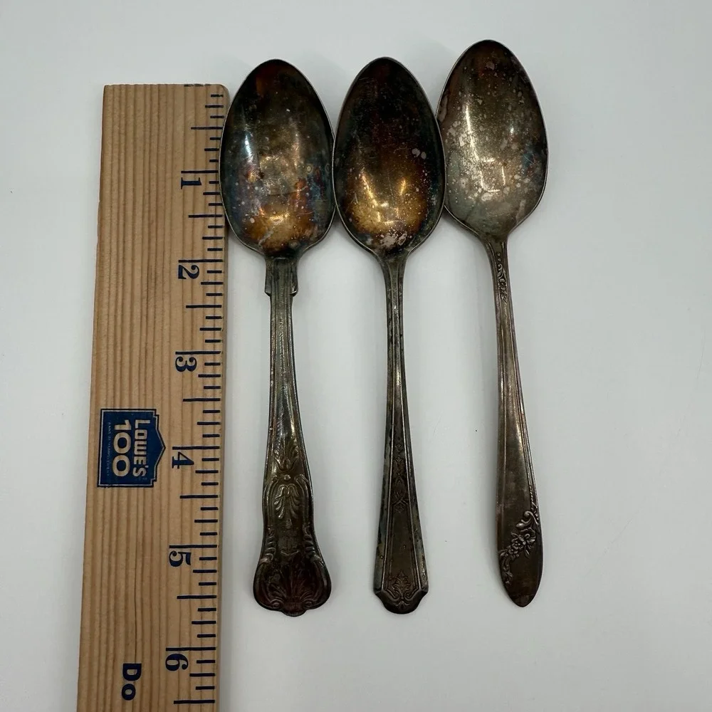 VINTAGE Reed & Barton Fairmont Hotel / Tudor Plate / Duro Plate Oneida Teaspoons